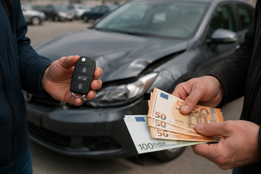 - cuánto pagan por un coche siniestrado