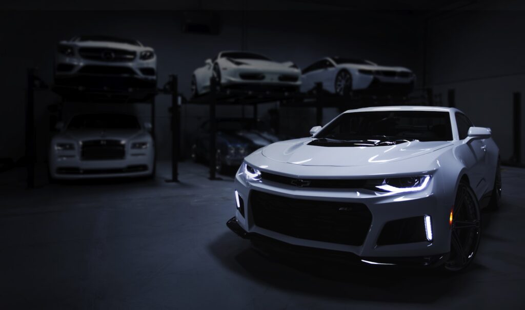 Coche preparado para su venta